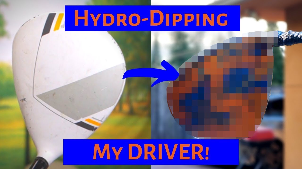 How to HydroDip Golf Clubs YouTube