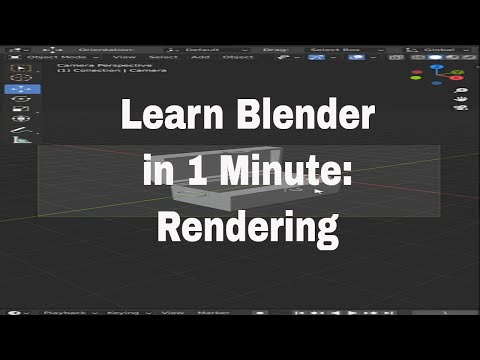 Learning Blender 2.91