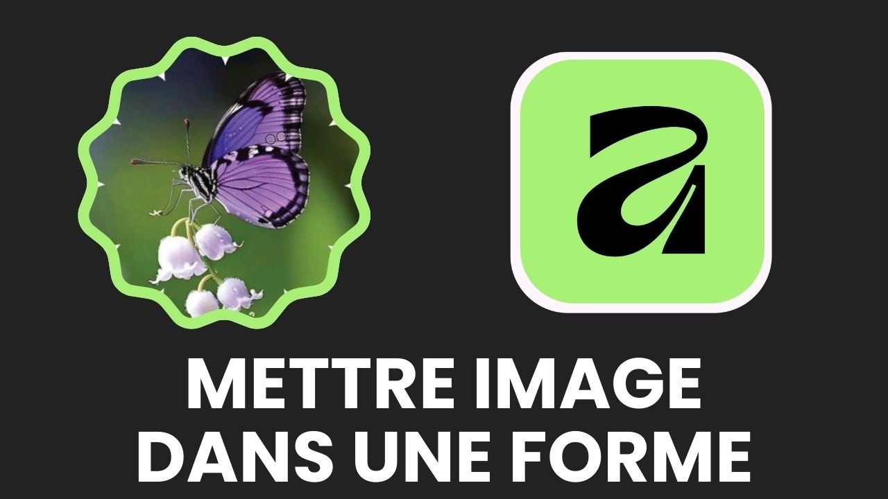 Comment mettre une image dans une forme sur Affinity
