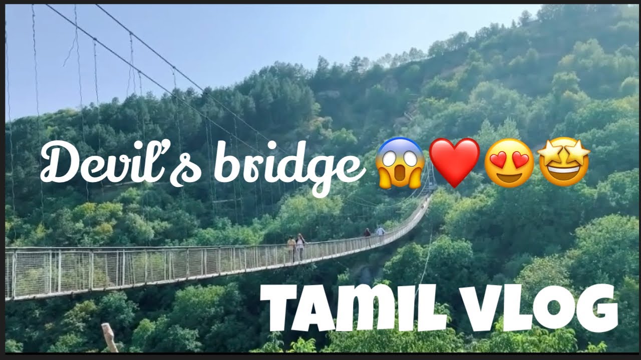 Hanging bridge 😱❤️🤩  |Sreeja sekar|Travel vlog| Tamil