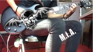 Avenged Sevenfold - M.I.A. (Zacky's part guitar cover)