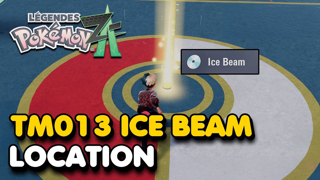 Pokemon Legends Z-A - (TM013) Ice Beam Location
