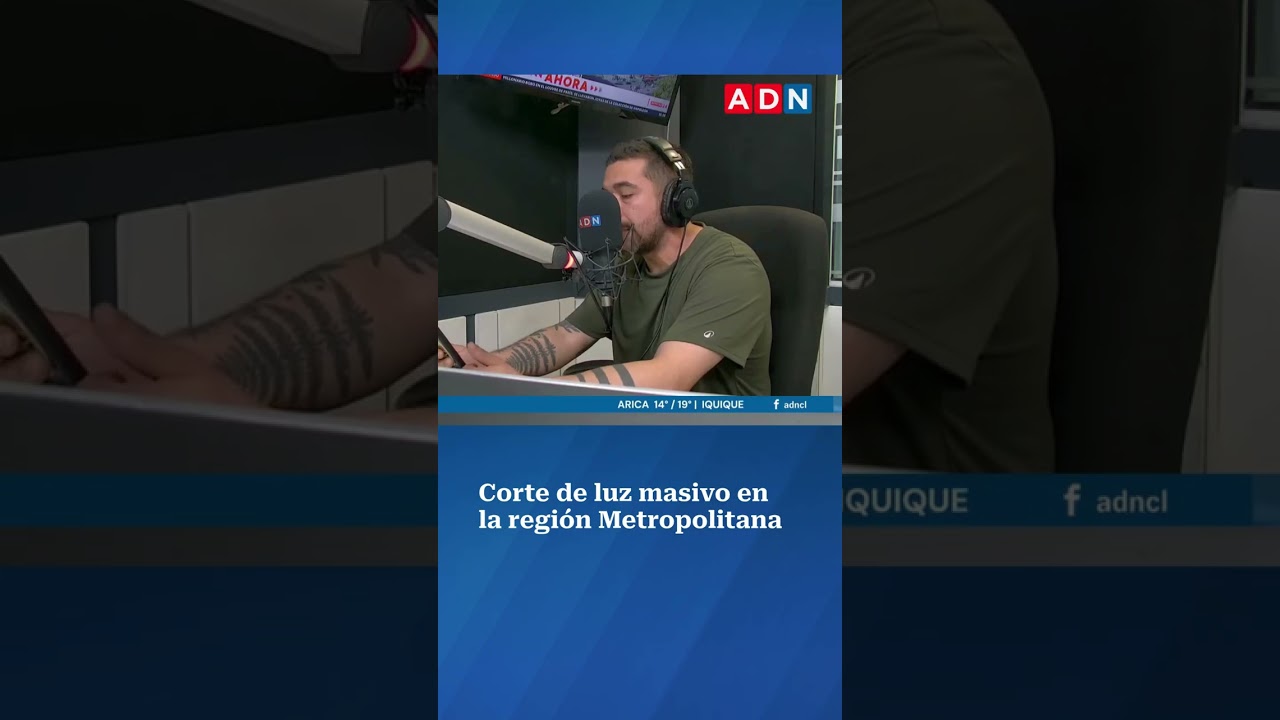 Corte de luz en la región Metropolitana: estas son las comunas más afectadas