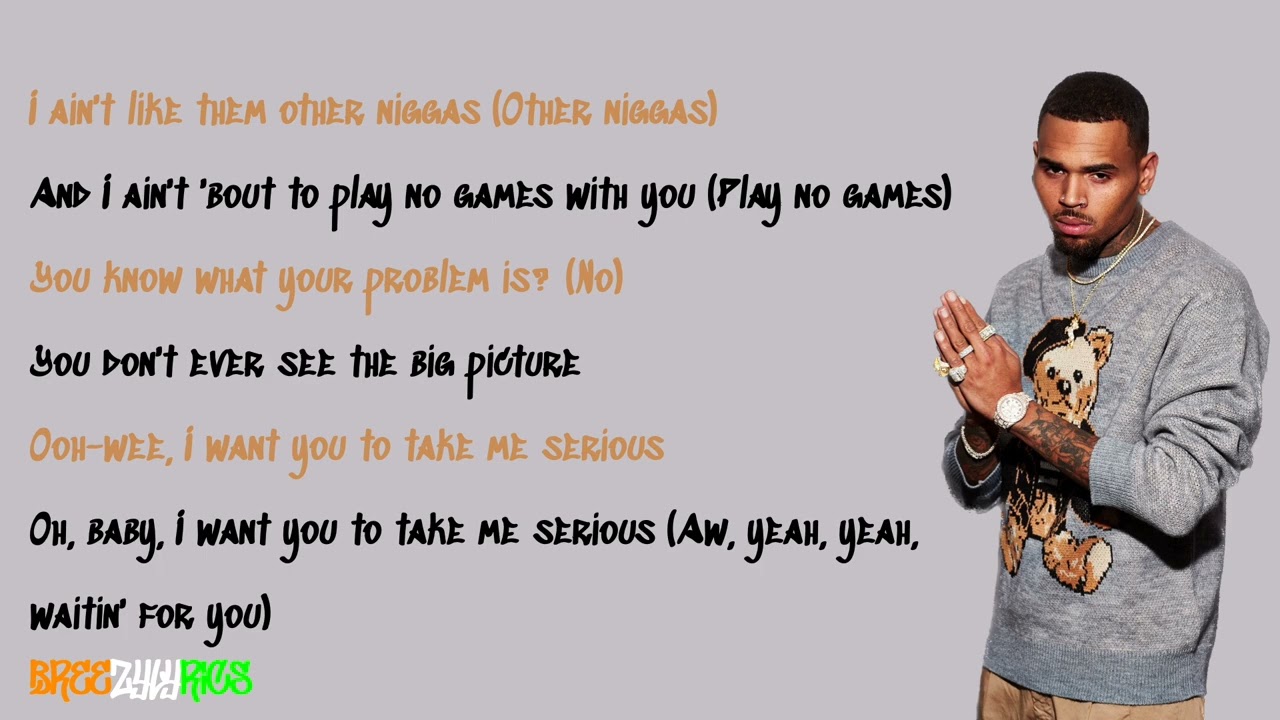 Big Sean - Play No Games (feat. Chris Brown & Ty Dolla $ign) [LYRIC VIDEO]