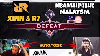RRQ XINN & R7 dibantai public Malaysia 🇲🇾 auto toxic