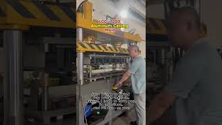 This is the latest aluminum ceiling style in China. 400×1200 specifications. #aluminumceilingmachine