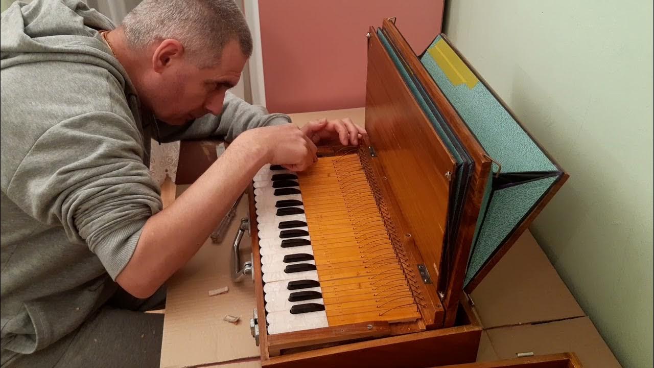 The bent harmonium key and loose keysprings fix YouTube