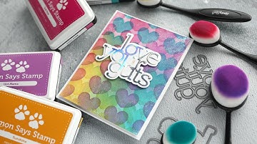 Accidental Techique! Dry Glitter Paste Scraping!