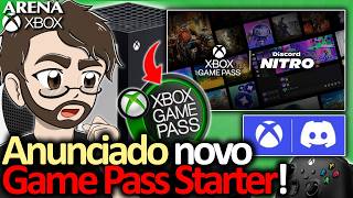 NOVO XBOX GAME PASS STARTER para assinantes do DISCORD NITRO | Arena Xbox
