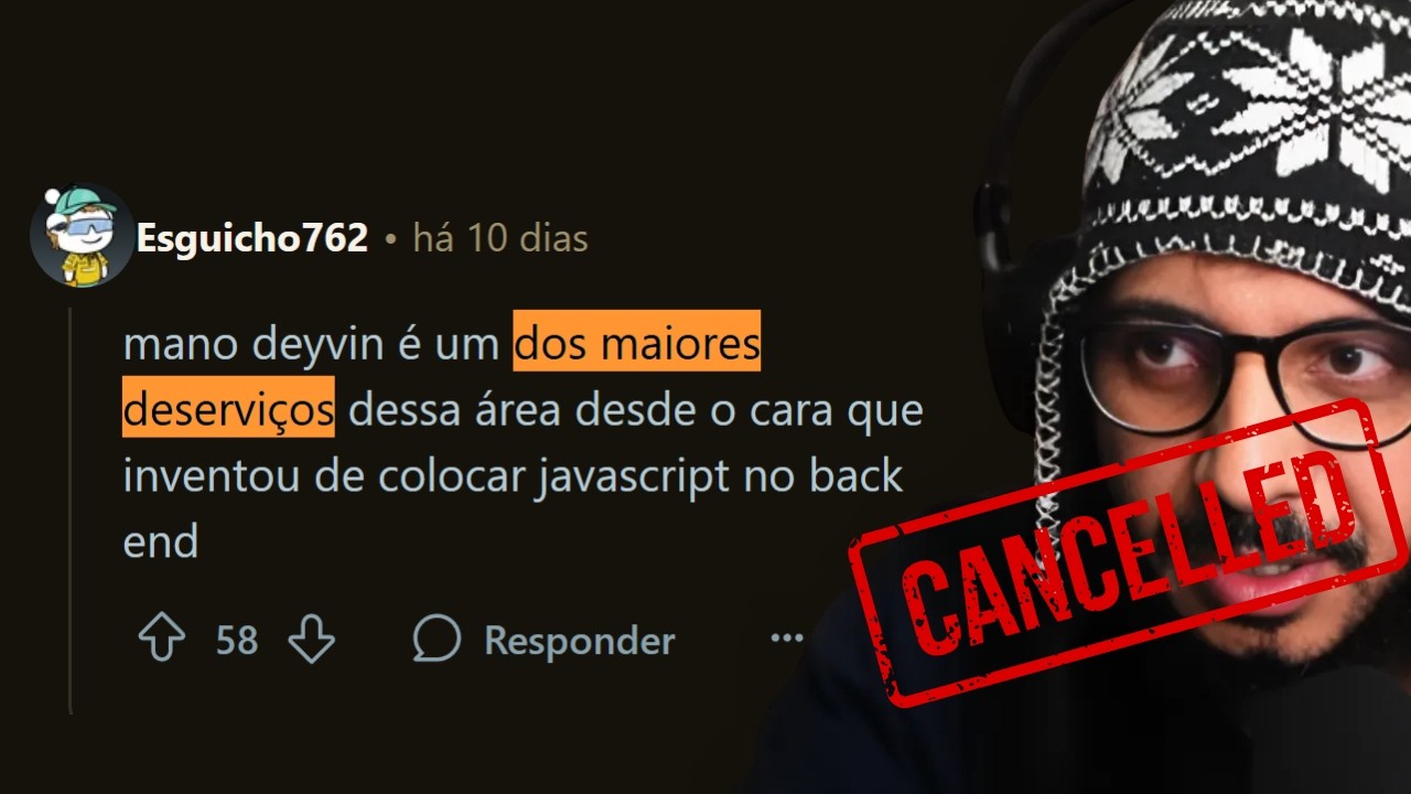 fui CULPADO por devs desistirem da carreira