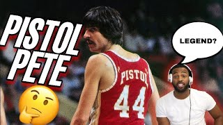 MICHAEL JORDAN FAN FIRST TIME REACTING TO...Pistol Pete Maravich  TOP 20 PLAYS( WAS HE REALLY GOOD?)