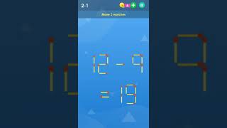 Matches:-- level 1 of normal pack in Smart puzzle collection game screenshot 1