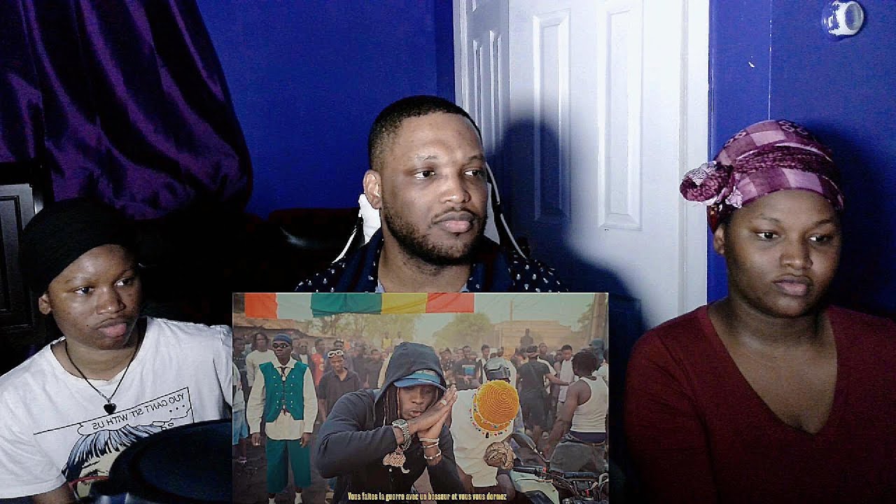 Nigerian siblings react HIMRA - I BORI LA Feat ENFANT NOIR [Official Music Video] Drill rapper Eat!!