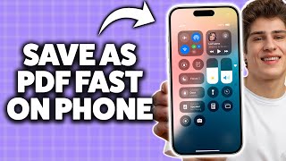 How To Save File As Pdf On iPhone 2026 (Step-By-Step Tutorial)