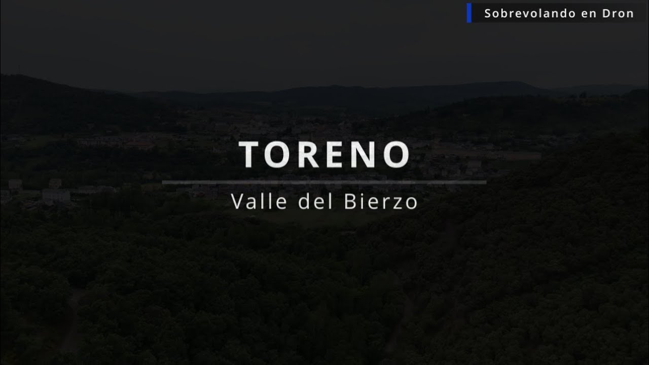 Sobrevolando Toreno El Bierzo 2025 [4K]