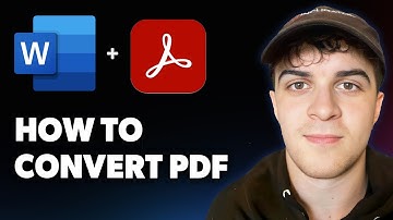 How to Convert PDFs to Microsoft Word Files in Adobe Acrobat [2025 Full Guide]