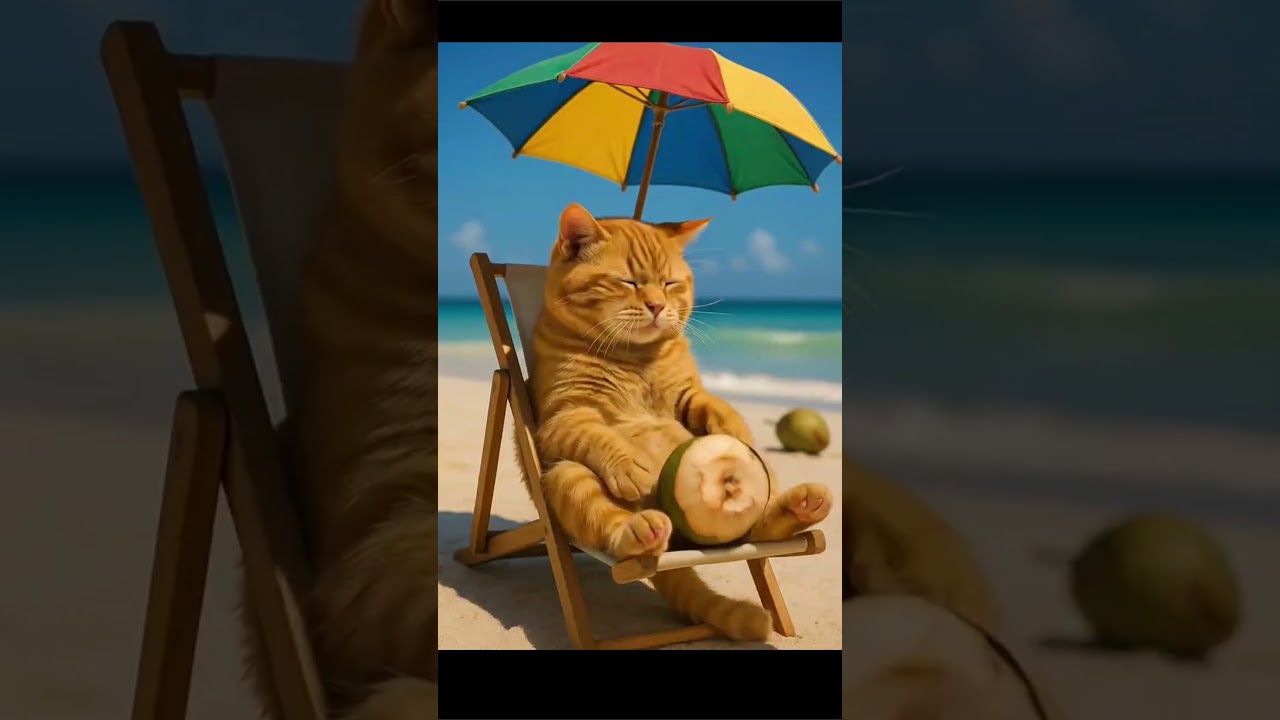 The cat fell off the branch while sleeping 