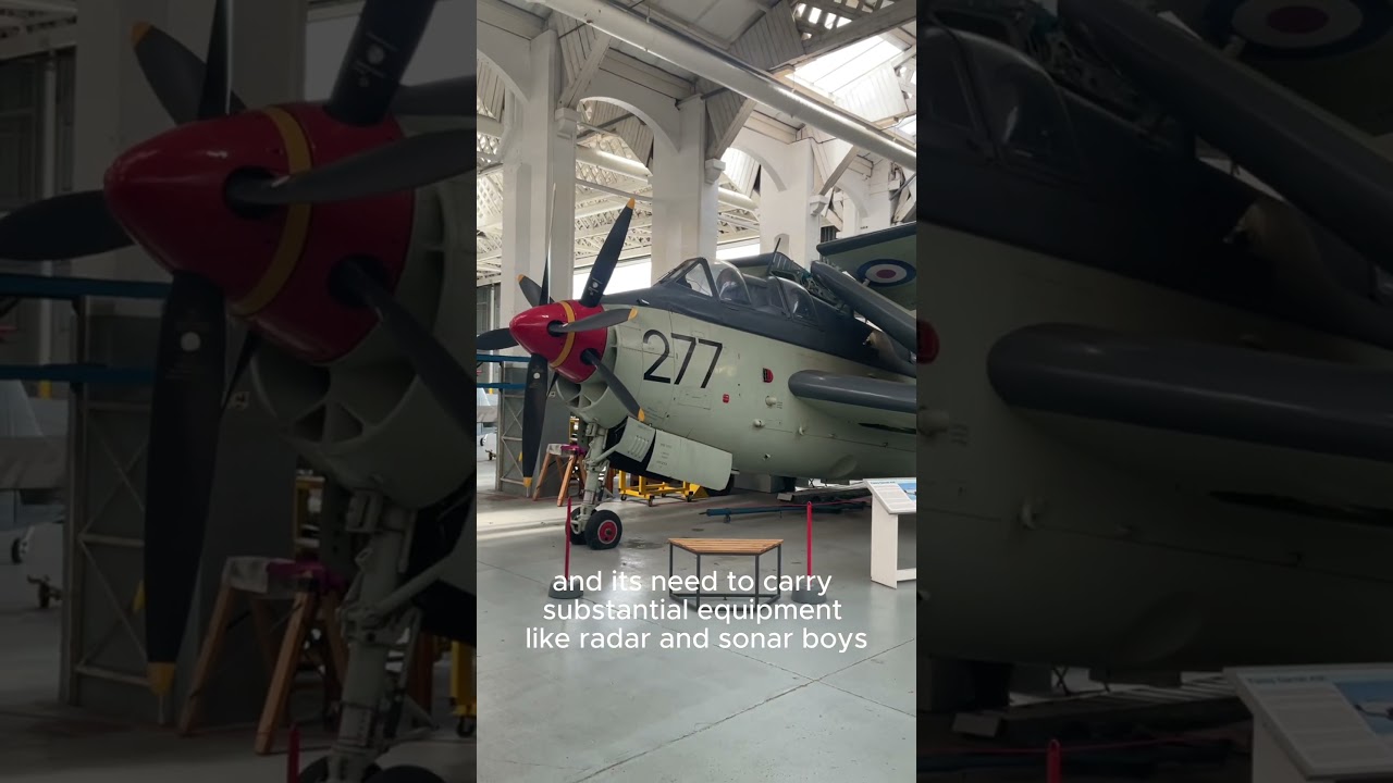 Was the Fairey Gannet the chunkiest aircraft operated by the Royal Navy?