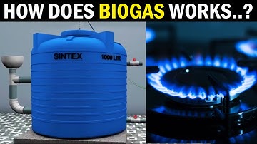 How does Biogas Plant work..!