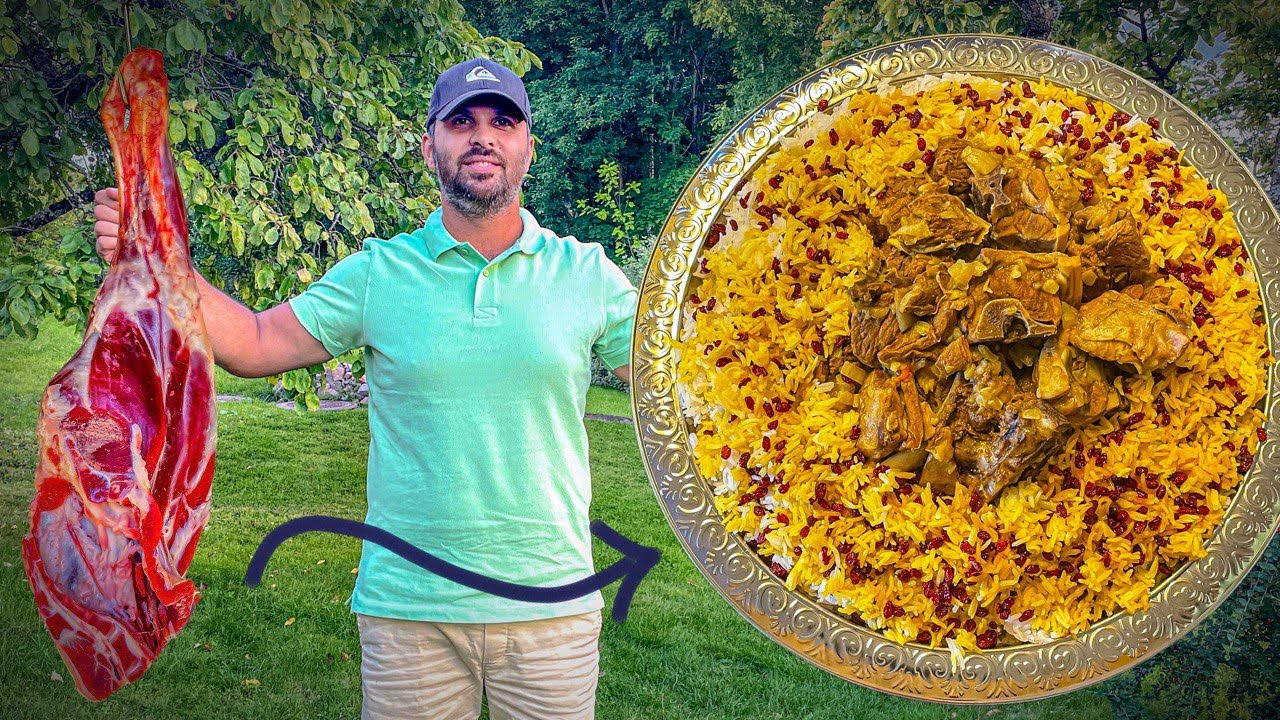 TRADITIONAL PERSIAN LAMB RECIPE The Best Lamb Dish EVER YouTube