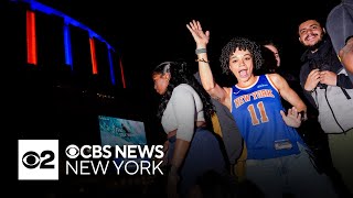Knicks fans pack watch parties across NYC for Game 1 of the NBA Finals