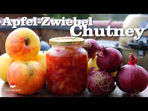 Video: Schweinefilet Mit Apfel-Zwiebel-Chutney-Rezept