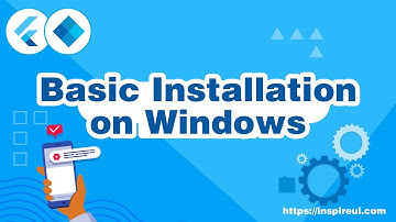 Flutter Basic Installation on Windows (Flutter E-Commerce App In 10 Minutes)