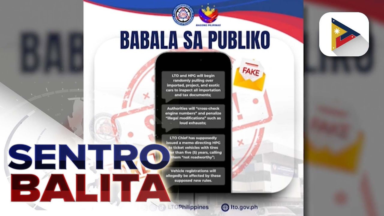 LTO, iginiit na 'fake news' ang umano'y panghuhuli ng imported cars at mga sasakyang may mga...