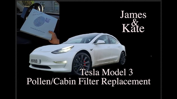 Tesla Model Y und Tesla Model Y 2 x Innenraumfilter - Wartungsset  Pollenfilter von Tesvolution