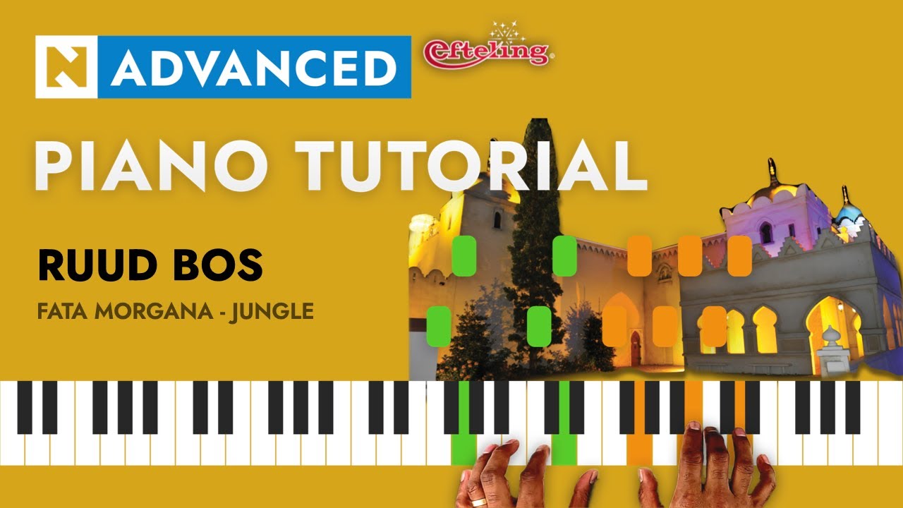 Ruud Bos - Fata Morgana | PIANO TUTORIAL | ADVANCED