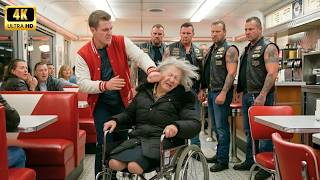 Bullies Slapped a Disabled Elderly Woman in a Diner — Then Bikers Walked In and Everything Changed