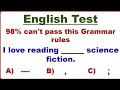 Test your English Grammar with 20 Mcqs
