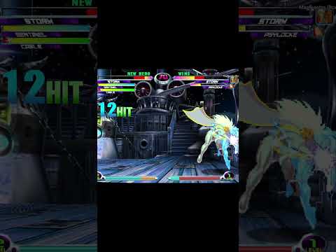MvC2: Dave The Magician - Storm Trijump Infinite (3 Variations) [6 Reps] .:2.22.26:.