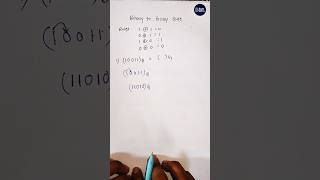 Binary to Gray Code Conversion | Easy Method Explained in 1 Minute