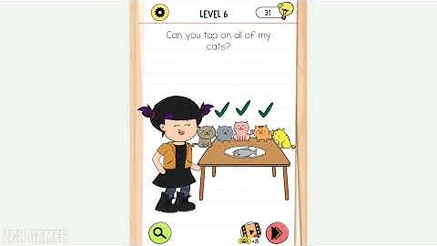 Brain Test 4: Tricky Friends Level 1-10 Walkthrough Solution (NEW UPDATE)