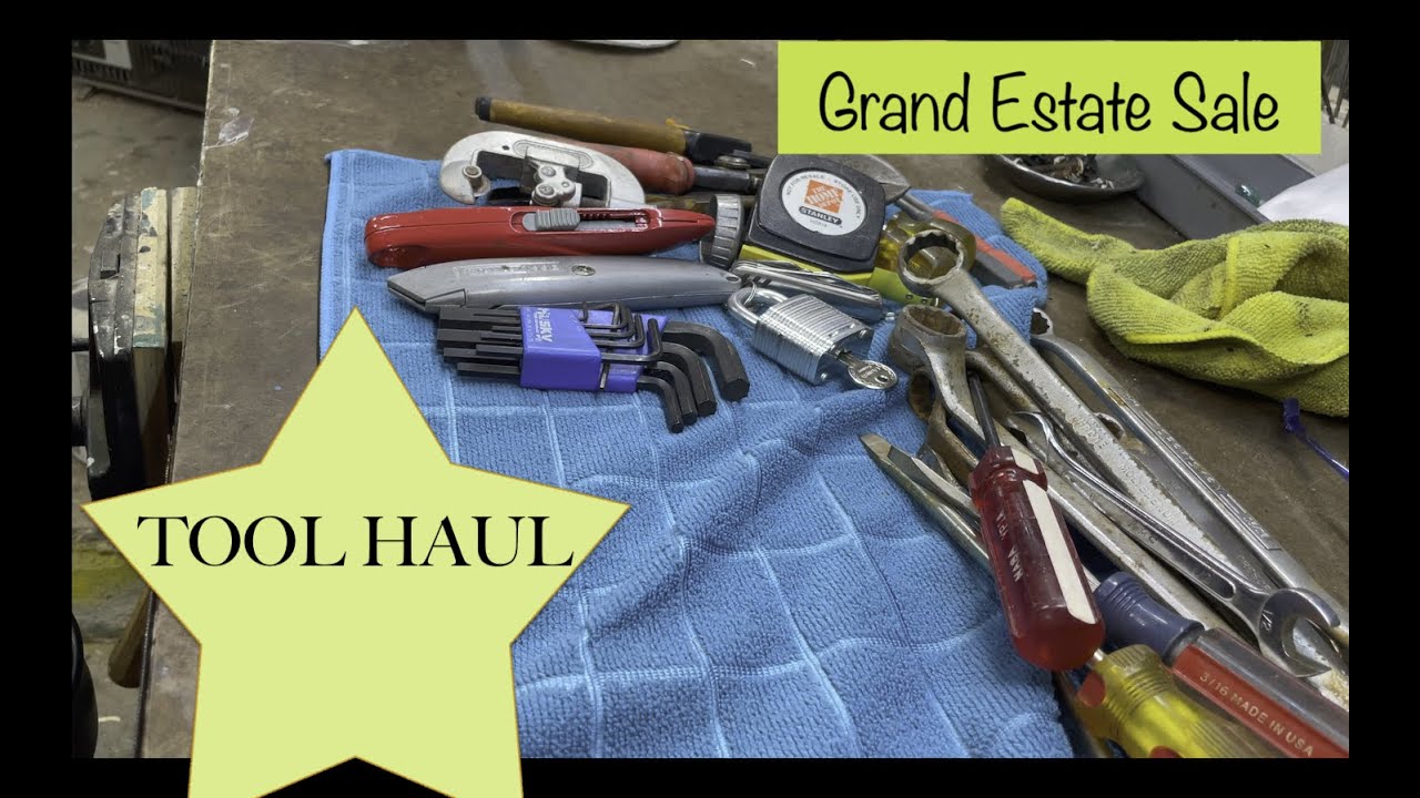 Estate Sale Tool Haul YouTube