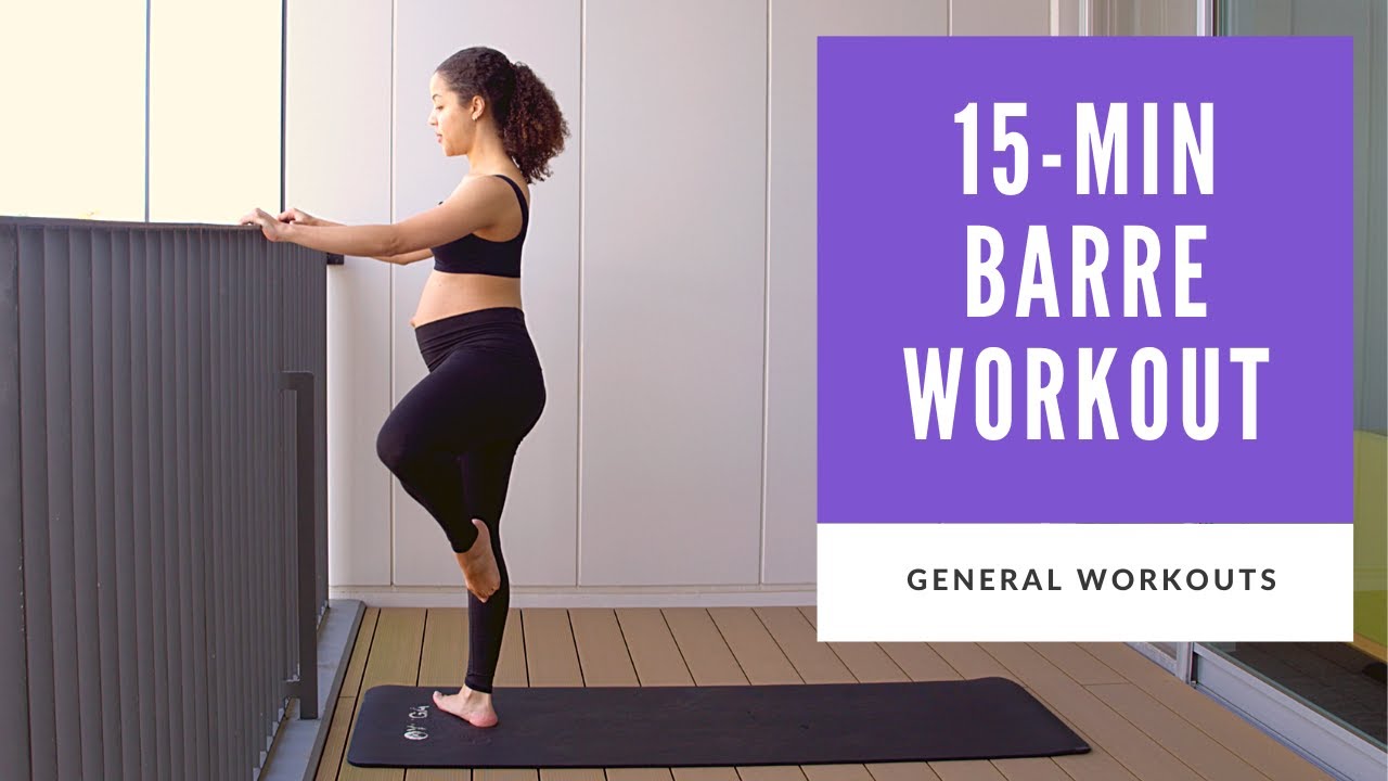 15-min Barre Workout for Pregnancy 