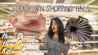 தமிழில் Lockdown Shopping Haul | Huge Shopping Haul | Useful Home & Kitchen Organizers