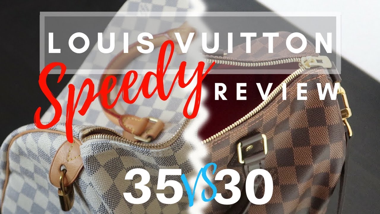 LOUIS VUITTON SPEEDY 30 VS 35; PROS, CONS, REVIEW & COMPARISON