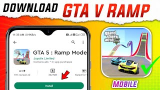 GTA V Ramp Stunt Mode Game for Smartphone with high graphics ! screenshot 3