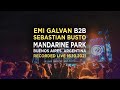 Emi galvan b2b sebastian busto  live at manderine park progressive housemelodic techno dj