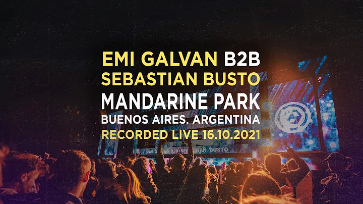 Emi Galvan b2b Sebastian Busto @ Live at Manderine...