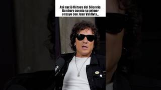 Así nació Héroes del Silencio Bunbury cuenta su primer ensayo con Juan Valdivia... #rockenespañol