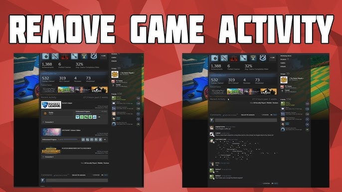 Release] Steam: Hide Recent Game Activity bat - MPGH - MultiPlayer Game  Hacking & Cheats