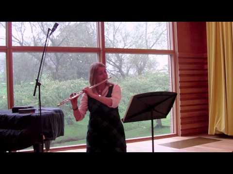 Bourree - 4th Movt from J S Bach Solo Flute Partita in A minor - Jennifer Stinton - Flute