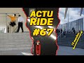 ACTU RIDE #67 : Un vigile blesse un rider, Esteban Clot bat un record du monde, Tony Hawk régale !