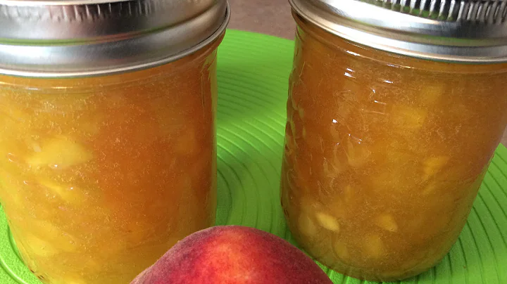 Newfoundland Peach Jam (No Pectin) - Rise Wine & Dine - Episode 34