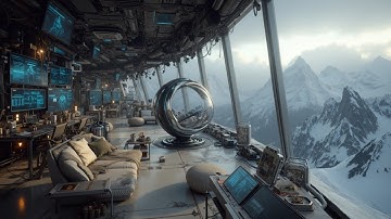 Outer Space Vibes | High-Tech Observatory | Universe Sci-Fi Vision Awaits You