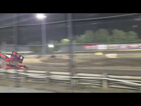 2025 World of Outlaws New Egypt Speedway David Gravel fast time