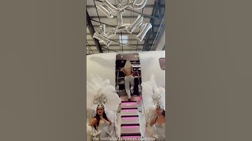 Thumbnail of Kim Kardashian's Birthday Party on Kylie Jenner's Private Jet ✈️ #kimkardashian #kyliejenner